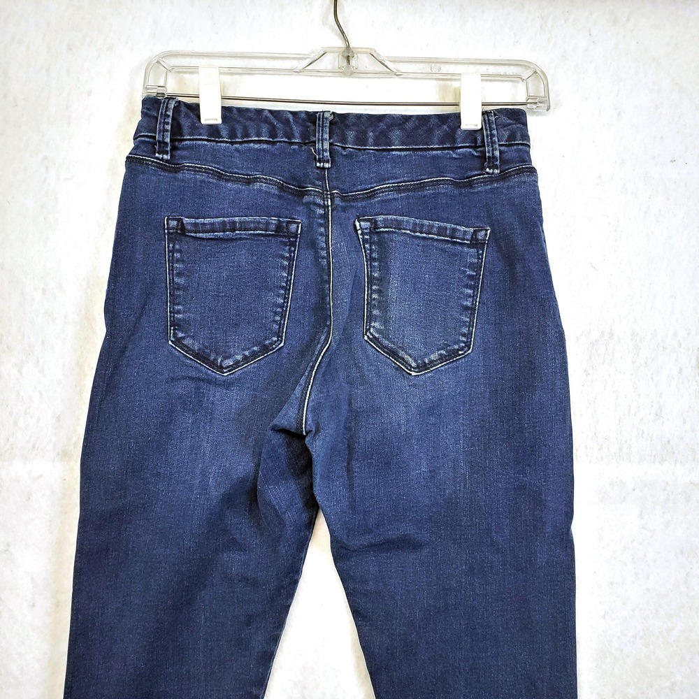 Bandolino Jeans Dark Wash Smooth Operator Skinny Women's Size 4 - Picture 2 of 7